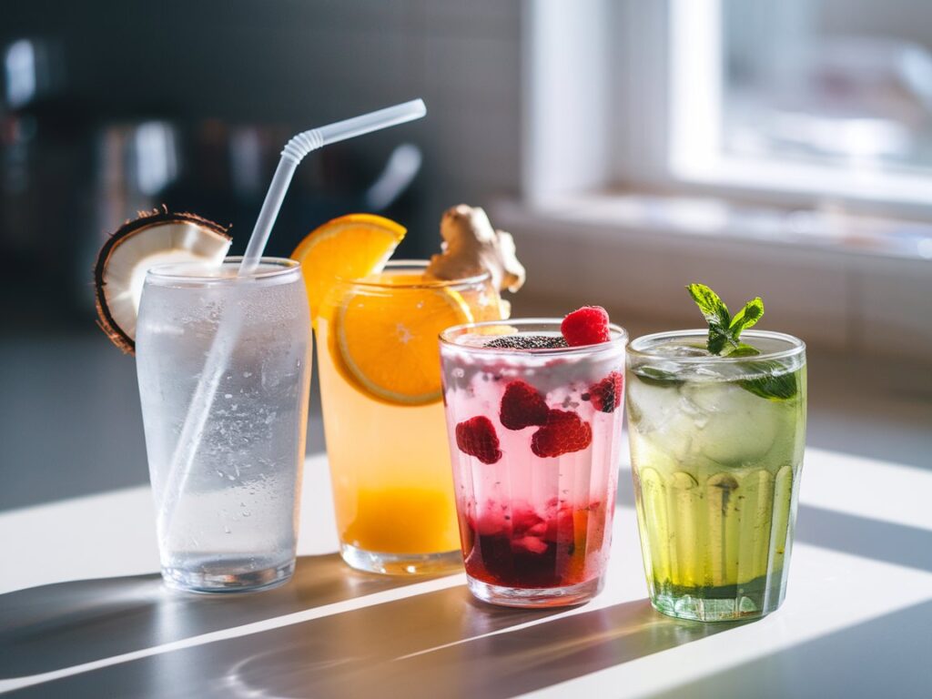 Top 4 Natural Sports Drinks for Your Hydration