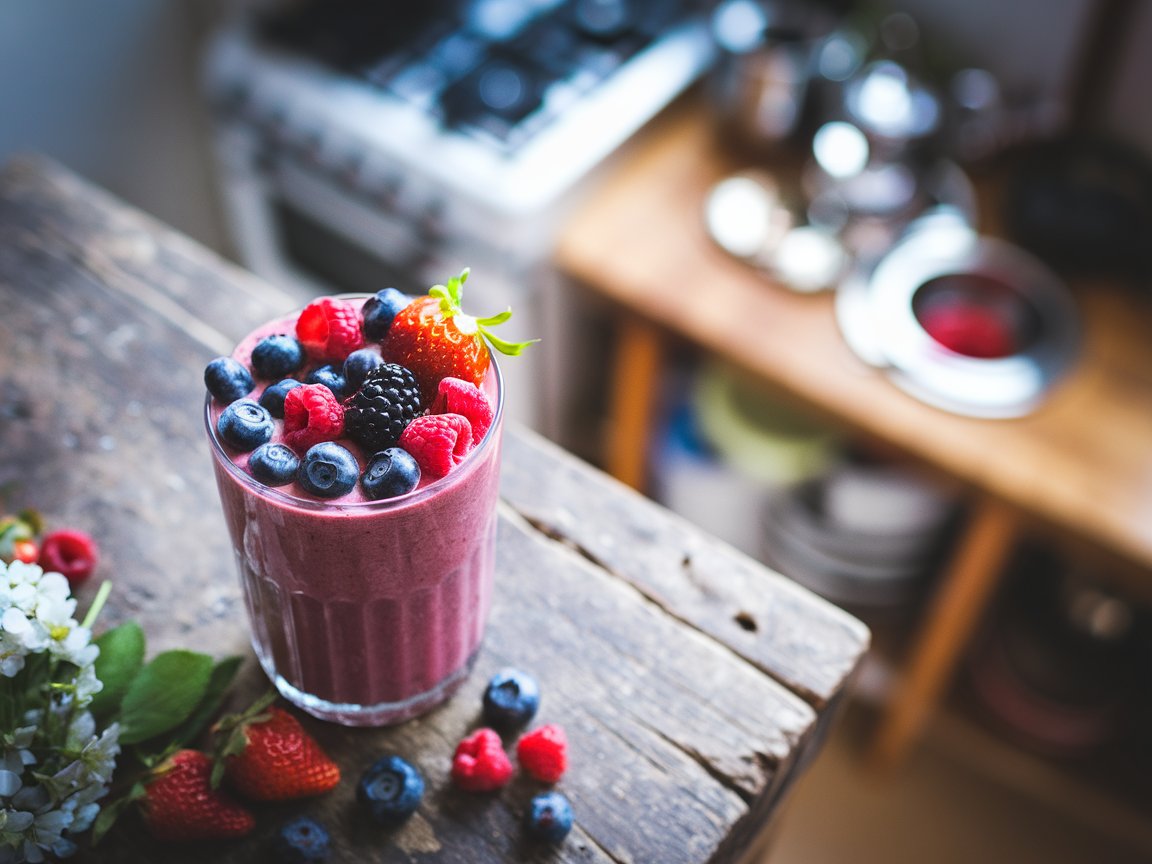 Antioxidant-Packed Berry Smoothie Recipe for a Health Boost