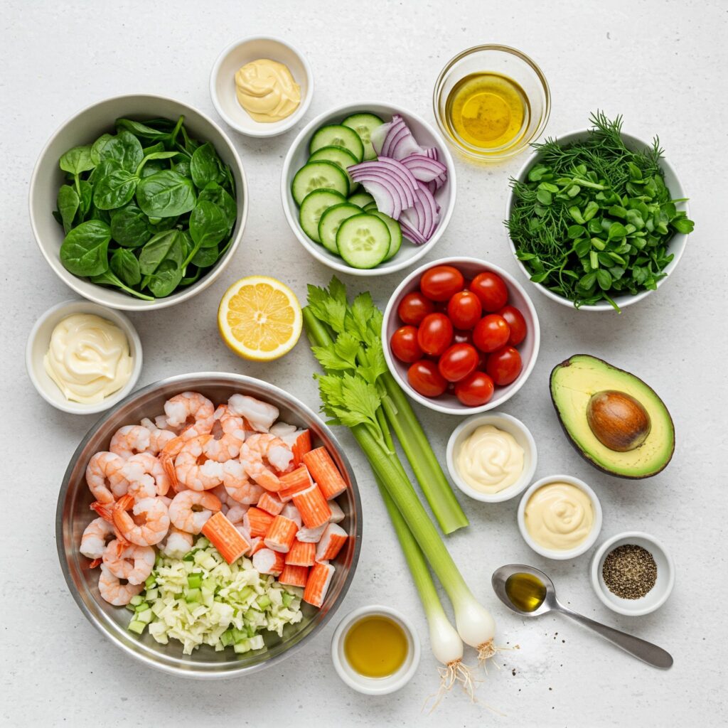 How to Make the Best Seafood Salad Recipe with Zesty Dressing