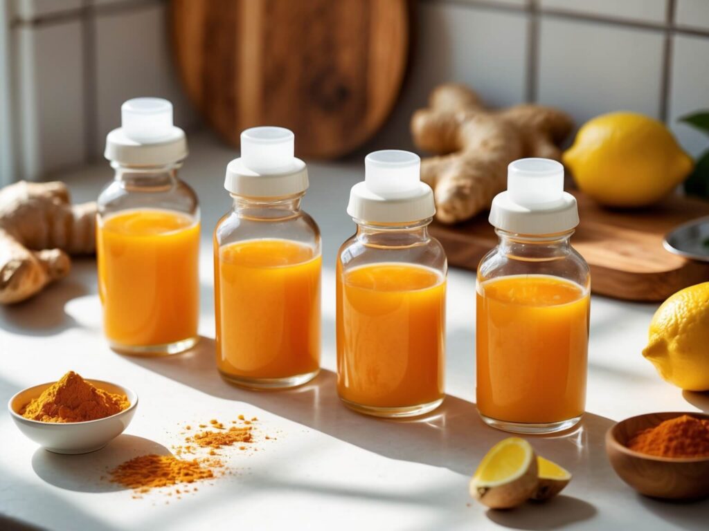 Immune-Boosting Ginger Shots