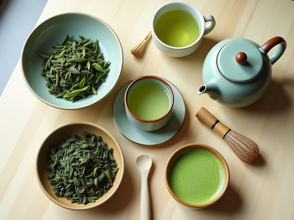 Healthy Green Tea Variations