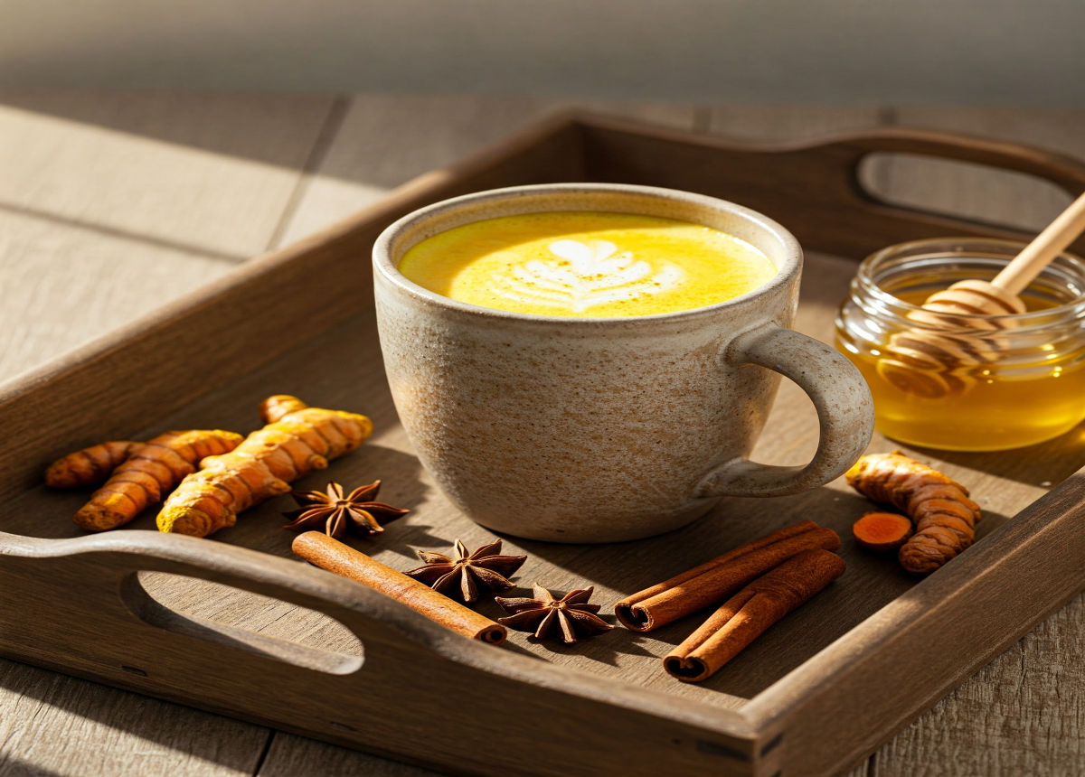 turmeric latte