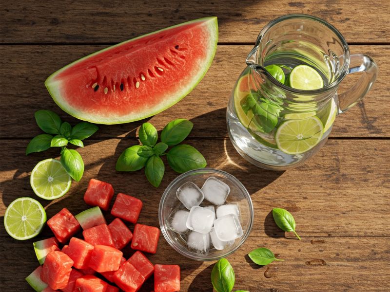 Superfood-Infused Water