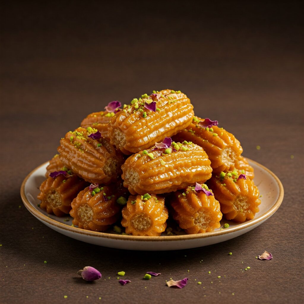 Tulumba Dessert Recipe - Make Authentic Balah El Sham Easily