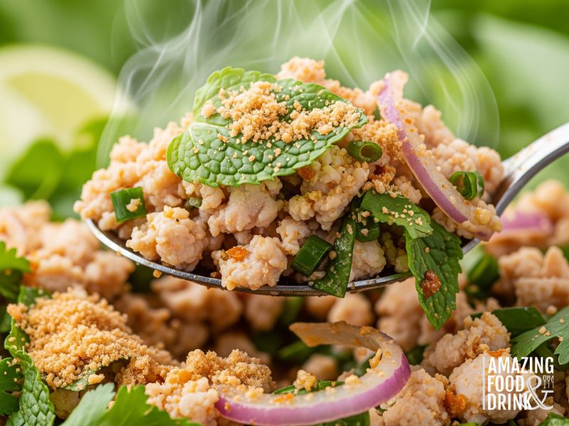 Larb Gai Thai Chicken Recipe 