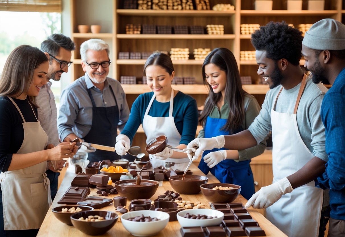 Chocolate Making Workshops: Hands-On Experiences & Custom Events