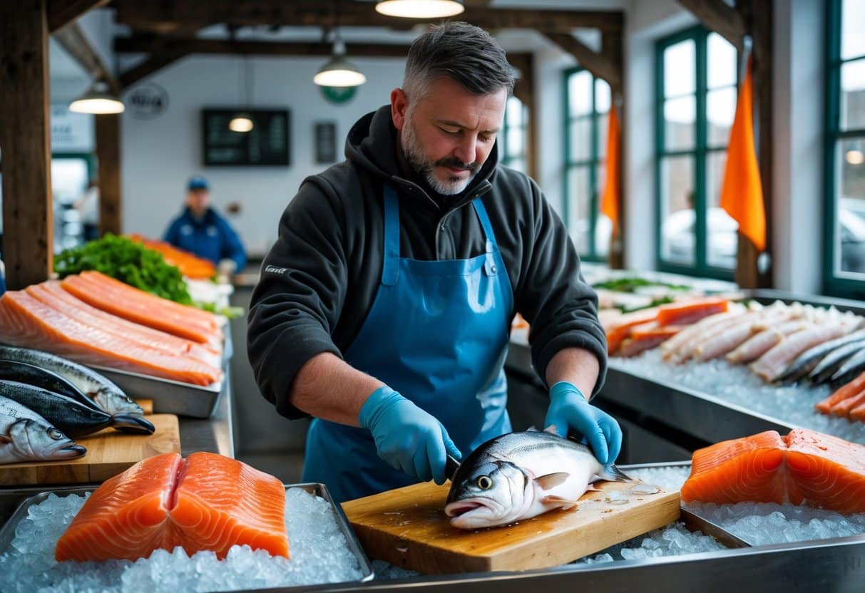 Fishmonger Def Fishmonger Skills in Ireland: Guide & Training