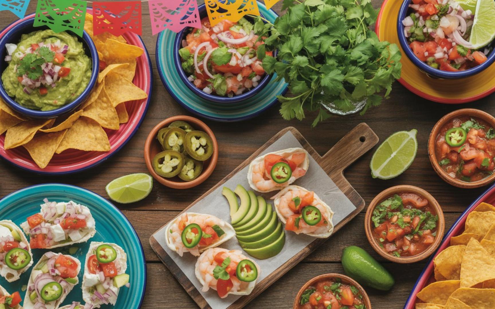 Authentic Mexican Cold Appetisers Botanas & Party Recipes