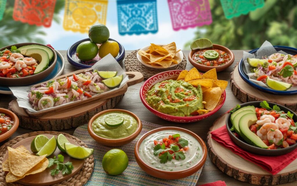 Authentic Mexican Cold Appetisers Botanas & Party Recipes