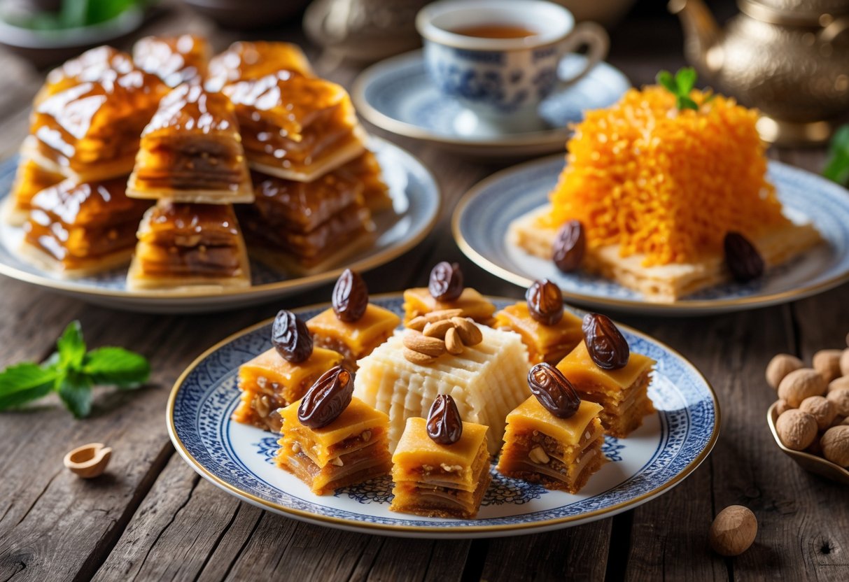 Middle Eastern Desserts: Baklava, Kunafa, Maamoul & Sweet Traditions