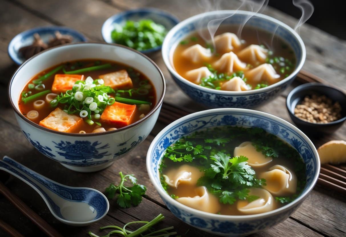 Spring Chinese Soup Chinese Soups: Hot and Sour, Wonton, and the Rich Broth Tradition ...