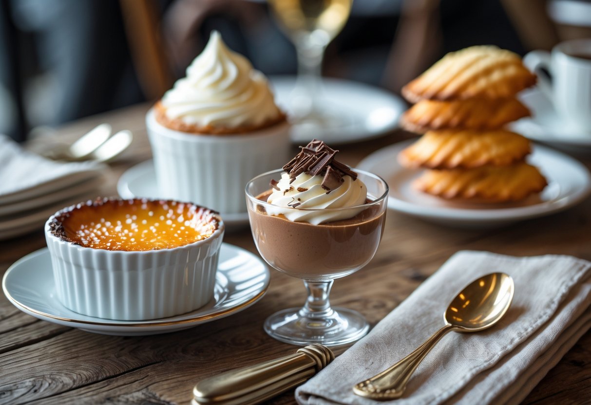 French Desserts: Crème Brûlée, Mousse au Chocolat & Timeless Classics