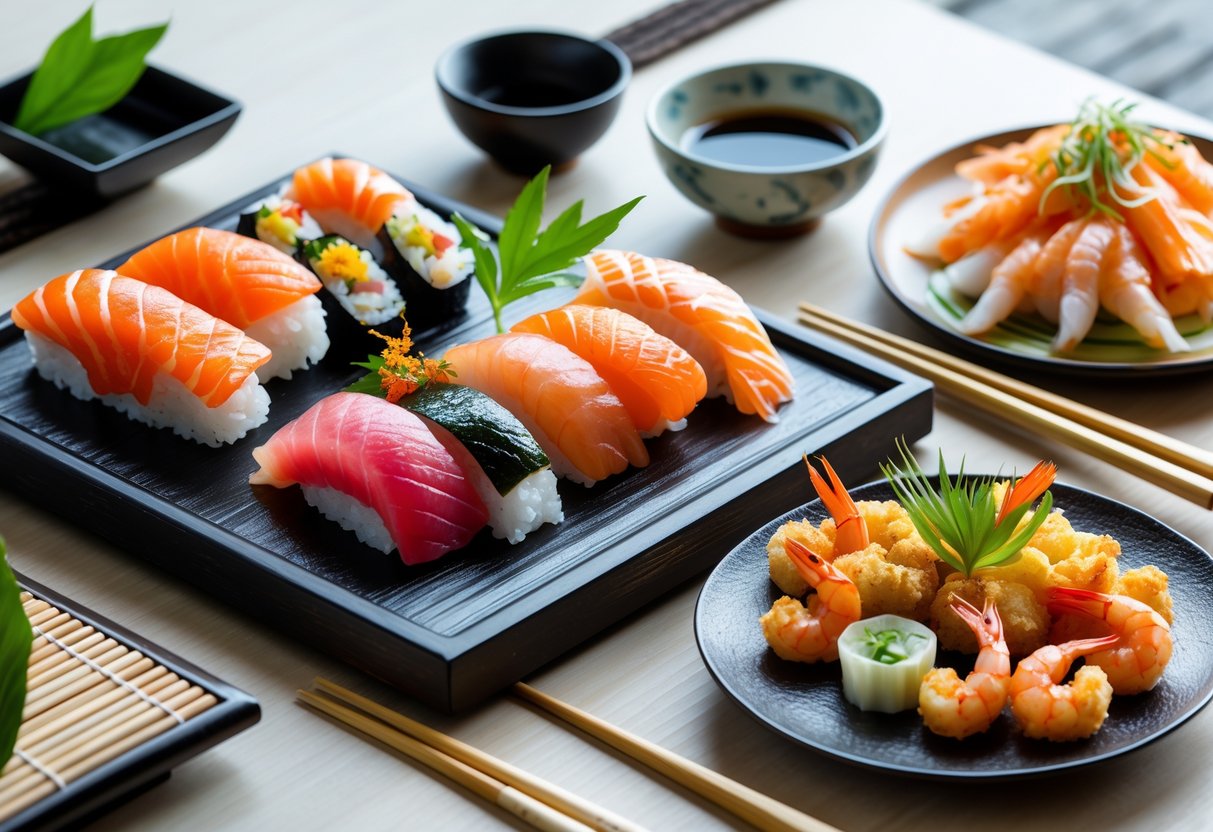 Japanese Seafood: Sushi, Sashimi, Tempura and Culinary Craft