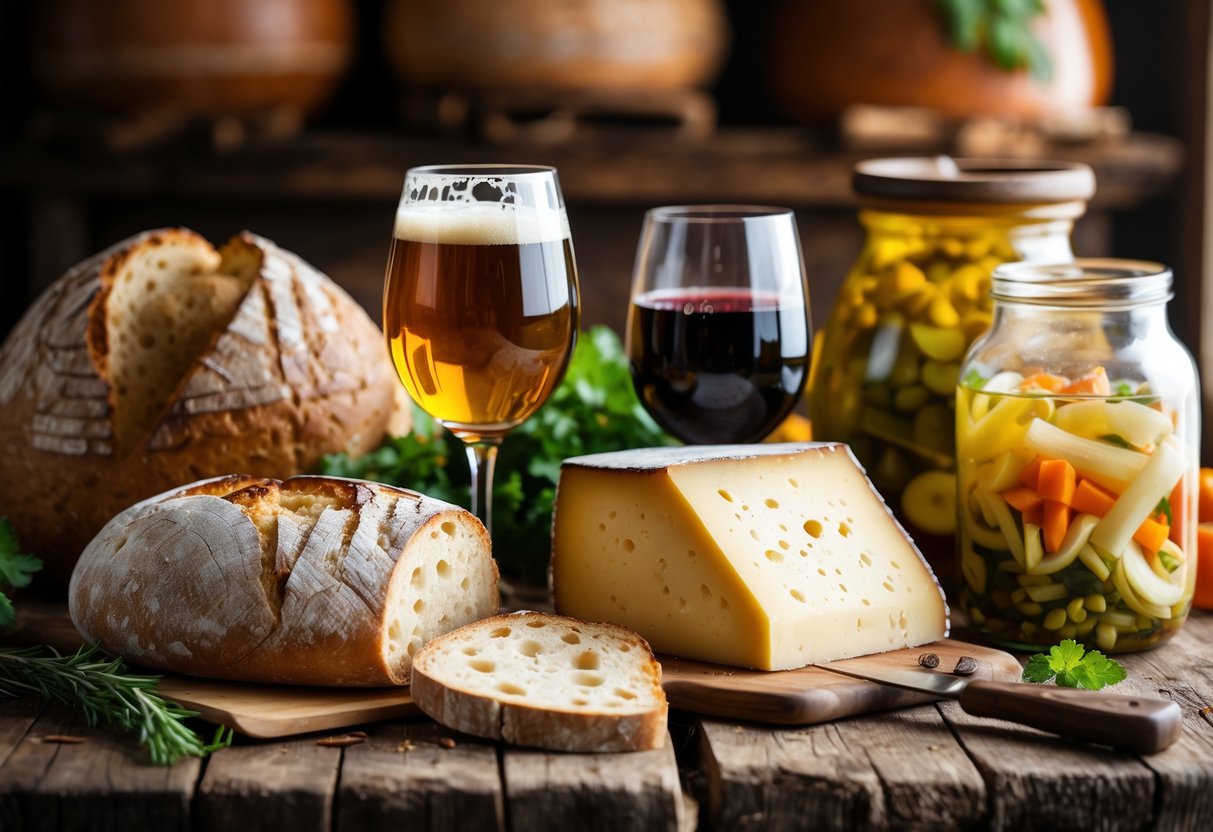 History of Fermentation: How Beer, Wine, Bread & Cheese Shaped Food
